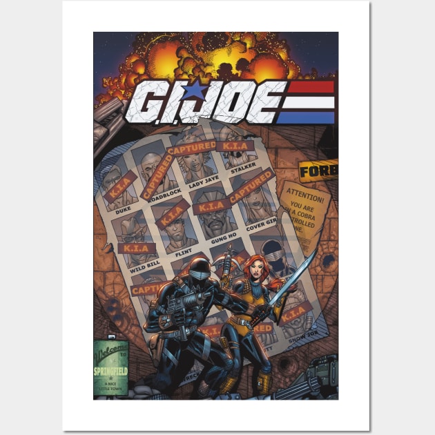 G.I. Joe Days of Future Past Homage Wall Art by MentalPablum